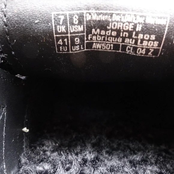 NEW Dr. Martens Jorge II FL Mules 31886001 Black - Picture 10 of 12